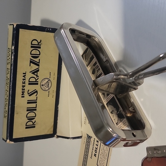 Imperial Rolls Razor Vintage British Rolls Safety Razor - Picture 9 of 9